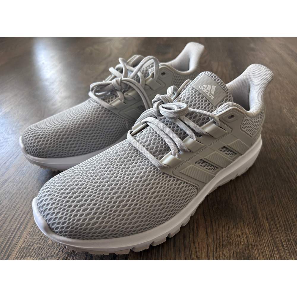 Adidas Ultimashow Womens Size 10 Running Shoes Grey Mesh Sneakers FX3638